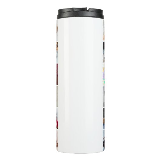 Ontwerp je eigen 30 fotocollage thermosbeker (Achterkant)