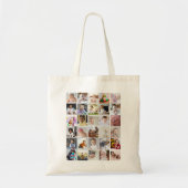 Ontwerp je eigen 30 fotocollage tote bag (Voorkant)