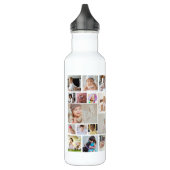 Ontwerp je eigen 30 fotocollage waterfles  (Links)
