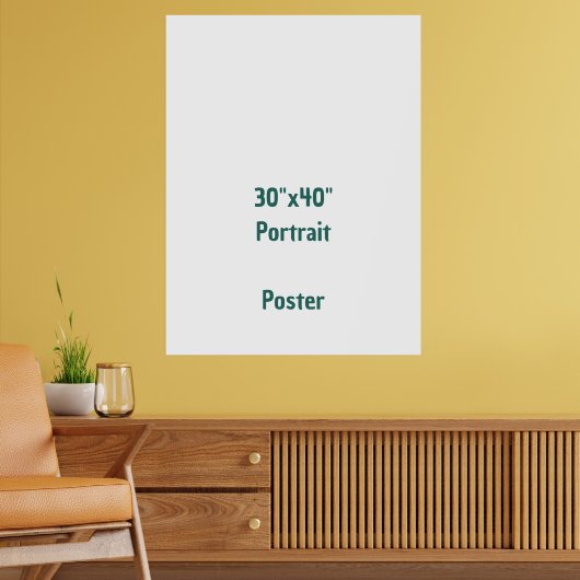 Ontwerp Je Eigen 30"x40" Poster (Woonkamer 2)