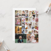 Ontwerp je eigen 35 fotocollage kaart (Voorkant / Achterkant in situ)