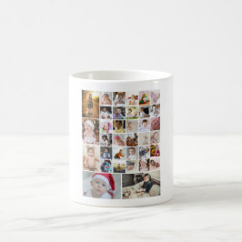Ontwerp je eigen 35 fotocollage koffiemok