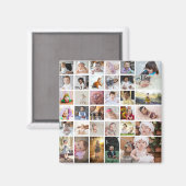 Ontwerp je eigen 35 fotocollage magneet (Voorkant / Achterkant)