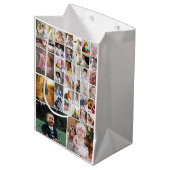 Ontwerp je eigen 35 fotocollage medium cadeauzakje (Voorkant Gekanteld)