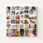 Ontwerp je eigen 35 fotocollage notitieboek (Achterkant)