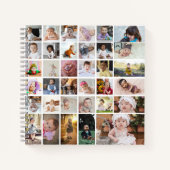 Ontwerp je eigen 35 fotocollage notitieboek (Voorkant)