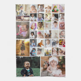 Ontwerp je eigen 35 fotocollage theedoek
