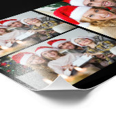 Ontwerp je eigen 3 fotocollage foto afdruk (Hoek)