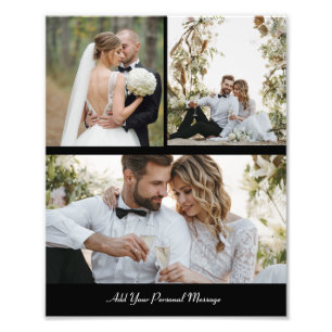 Ontwerp je eigen 3 fotocollage foto afdruk