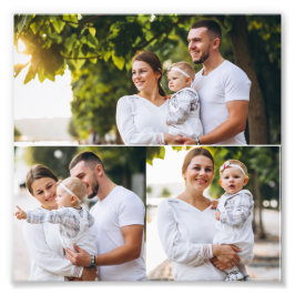 Ontwerp je eigen 3 fotocollage foto afdruk