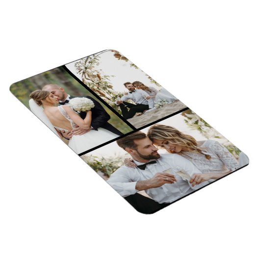Ontwerp je eigen 3 fotocollage magneet (Rechterzijde)