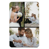 Ontwerp je eigen 3 fotocollage magneet (Verticaal)