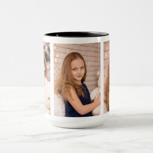 Ontwerp je eigen 3 fotocollage mok (Midden)