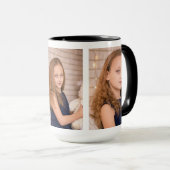 Ontwerp je eigen 3 fotocollage mok (Voorkant rechts)