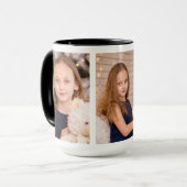Ontwerp je eigen 3 fotocollage mok (Voorkant links)