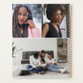 Ontwerp je eigen 3 fotocollage planner (Achterkant)