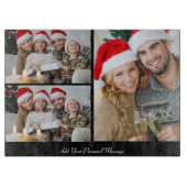 Ontwerp je eigen 3 fotocollage snijplank (Voorkant)