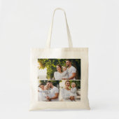 Ontwerp je eigen 3 fotocollage tote bag (Voorkant)