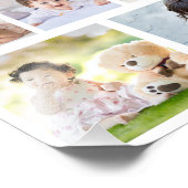 Ontwerp je eigen 40 fotocollage foto afdruk (Hoek)