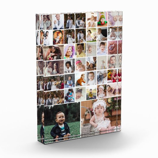 Ontwerp je eigen 40 fotocollage fotoblokken (Links)