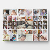 Ontwerp je eigen 40 fotocollage fotoplaat (voorkant)