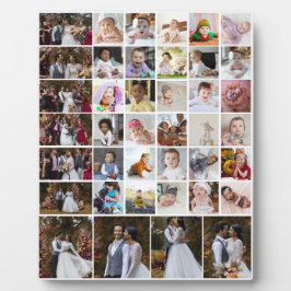 Ontwerp je eigen 40 fotocollage fotoplaat