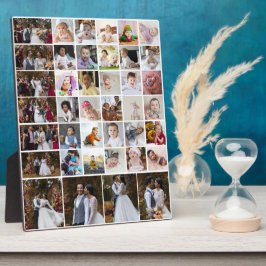 Ontwerp je eigen 40 fotocollage fotoplaat