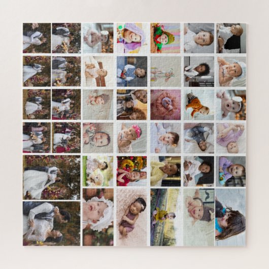 Ontwerp je eigen 40 fotocollage legpuzzel (Horizontaal)