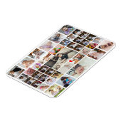 Ontwerp je eigen 40 fotocollage magneet (Linkerzijde)