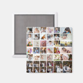 Ontwerp je eigen 40 fotocollage magneet (Voorkant / Achterkant)