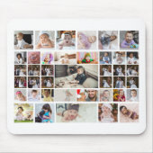 Ontwerp je eigen 40 fotocollage muismat (Voorkant)