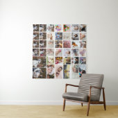 Ontwerp je eigen 40 fotocollage wandkleed (In Situ (horizontaal))