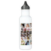 Ontwerp je eigen 40 fotocollage waterfles  (Links)