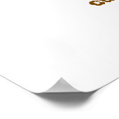 Ontwerp Je Eigen 43x28cm Mat Poster (Hoek)