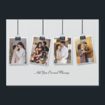 Ontwerp Je Eigen 4 Foto Collage<br><div class="desc">Pas je fotografie aan. Je kunt dit aangepaste product maken voor speciale gelegenheden zoals huwelijken, verjaardagen, Kerstmis, Feestdagen, Gedenkdagen, Afstuderen, Jubileum en meer. Het kan ook worden gegeven als een cadeau aan je beste vriend, goede vriend, familie en verwanten.</div>