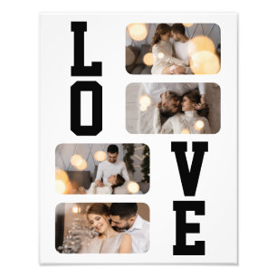 Ontwerp Je Eigen 4 Foto Collage Afdruk