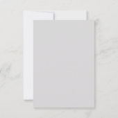 Ontwerp Je Eigen 4 Foto Collage Bedankkaart (Achterkant)