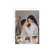 Ontwerp je eigen 4 foto collage kaart (Voorkant / Achterkant in situ)