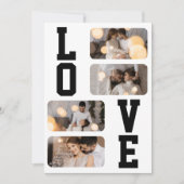 Ontwerp Je Eigen 4 Foto Collage Kaart (Voorkant)