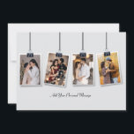 Ontwerp Je Eigen 4 Foto Collage Kaart<br><div class="desc">Personaliseer je fotografie. Je kunt dit aangepaste product maken voor speciale gelegenheden zoals huwelijken, verjaardagen, Kerstmis, Feestdagen, Herdenkingen, Afstuderen, Jubileum en meer. Het kan ook worden gegeven als een cadeau aan je beste vriend, goede vriend, familie en verwanten.</div>