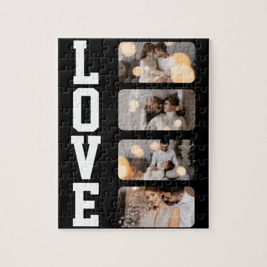 Ontwerp Je Eigen 4 Foto Collage Legpuzzel (Verticaal)