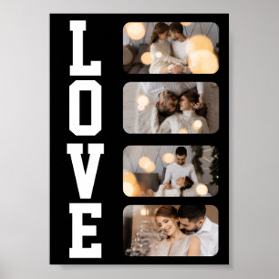 Ontwerp Je Eigen 4 Foto Collage Poster