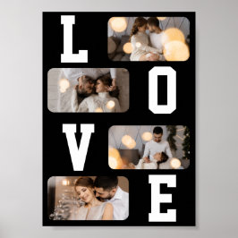 Ontwerp Je Eigen 4 Foto Collage Poster