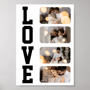 Ontwerp Je Eigen 4 Foto Collage Poster