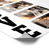 Ontwerp Je Eigen 4 Foto Collage Poster (Hoek)