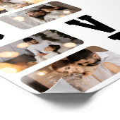 Ontwerp Je Eigen 4 Foto Collage Poster (Hoek)