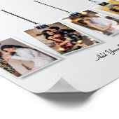 Ontwerp Je Eigen 4 Foto Collage Poster (Hoek)