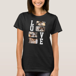 Ontwerp Je Eigen 4 Foto Collage T-shirt
