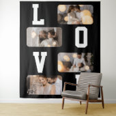 Ontwerp Je Eigen 4 Foto Collage Wandkleed (In situ)
