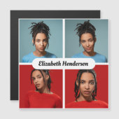 Ontwerp je eigen 4 fotocollage (Voorkant / Achterkant)